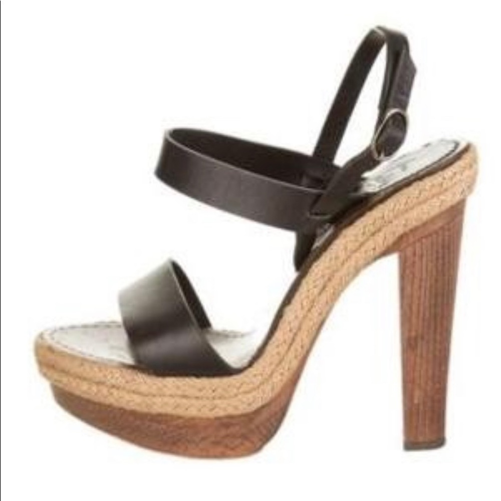 Christian Louboutin Es Cubells Espadrille Platform Sandals